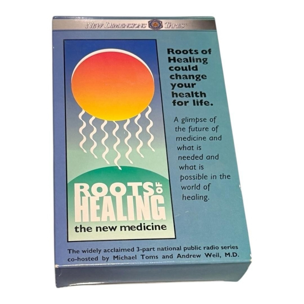 Roots Of Healing The New Medicine 3 Audio Cassette Set 1994 New Dimensions Tapes